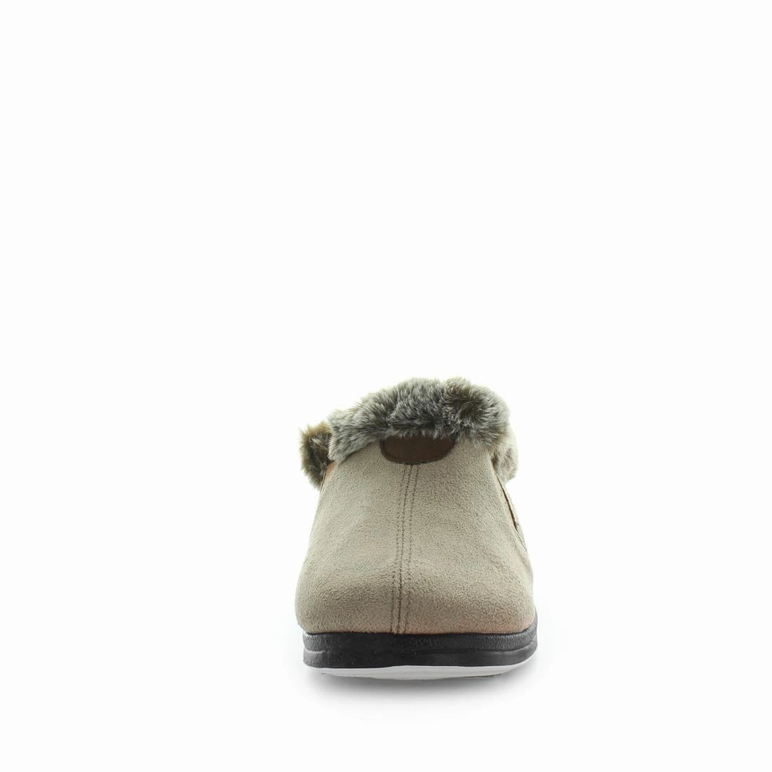 Panda Elivia Women's Bootie Slippers - Taupe Mossy Oak Slitters