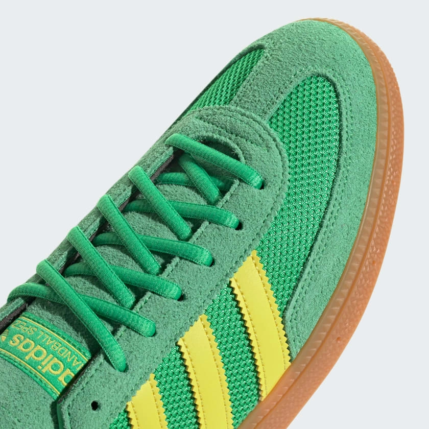 Grade School Adidas Handball Spezial - Energy Green/Pure Sulfur/Gum Adidas Ladies Gym Shoes