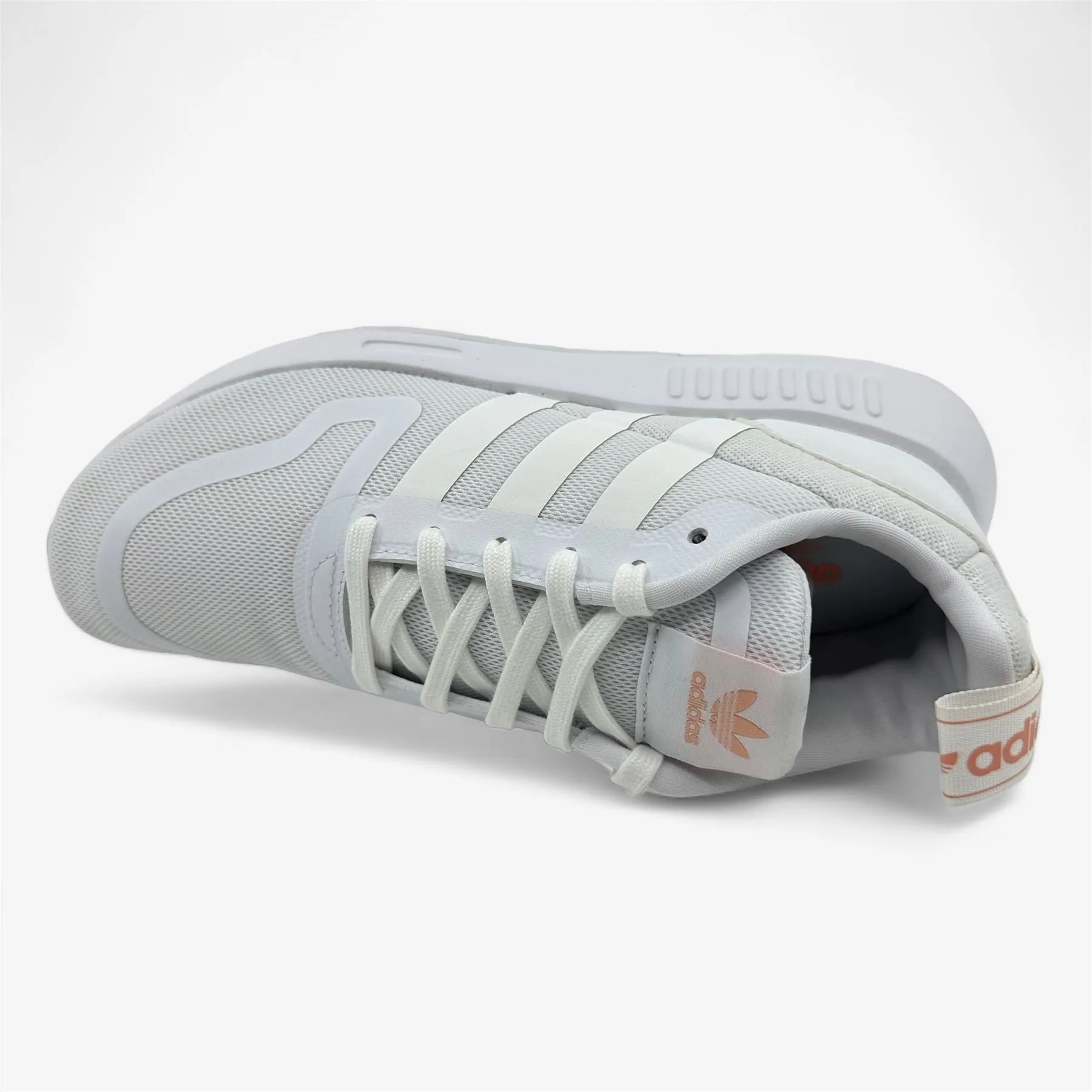 Mizuno Running Shoes Adidas Multix Triple White Womens Athletic Sneaker