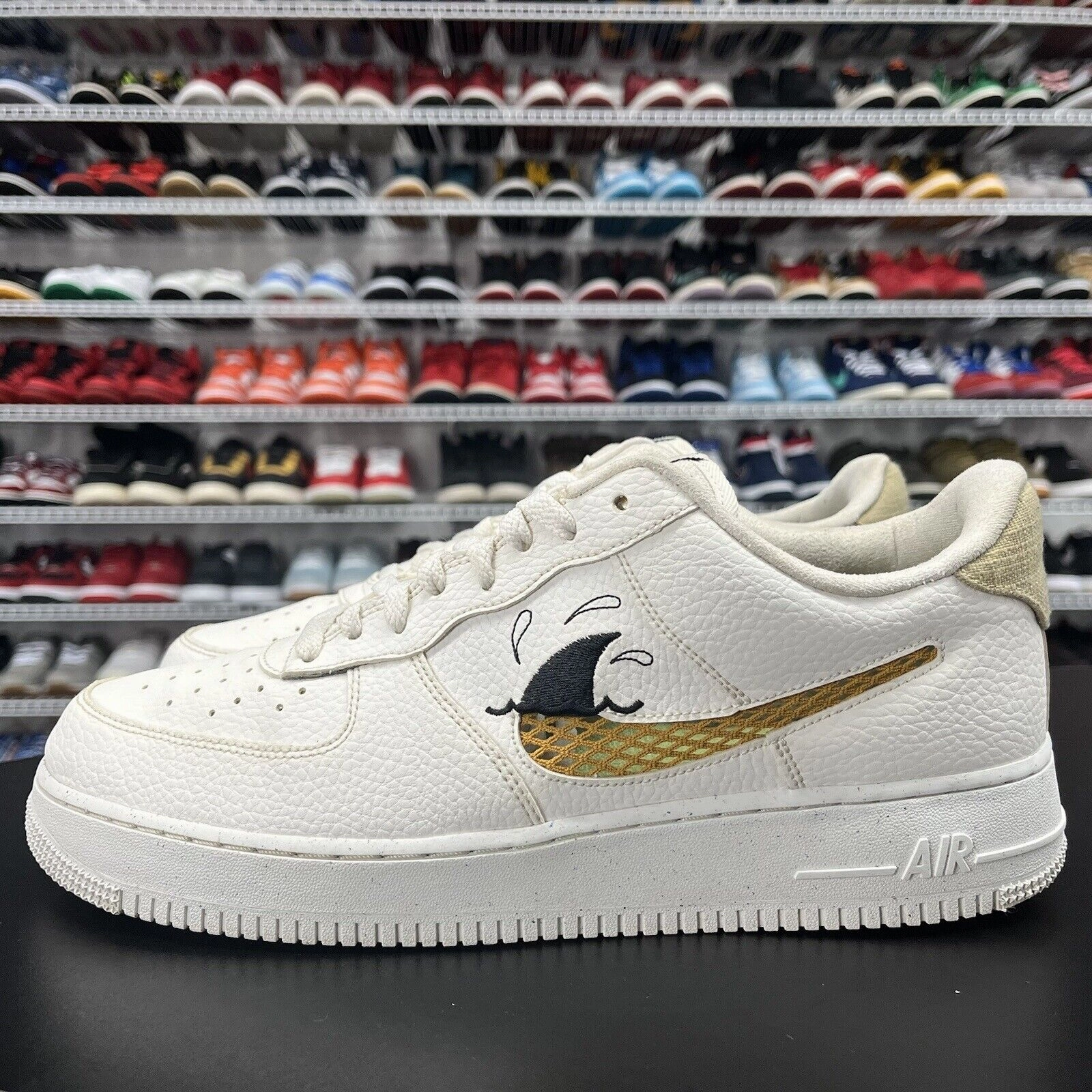 Asics Rulon Gardner Shoes Air Force 1 Low '07 LV8 Next Nature Sun Club Wheat Grass DM0117-100 Sz 11.5