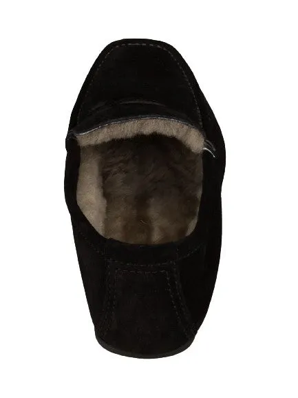 2123 Fabi Shoes-Black Extra Wide Casual Dress Shoes