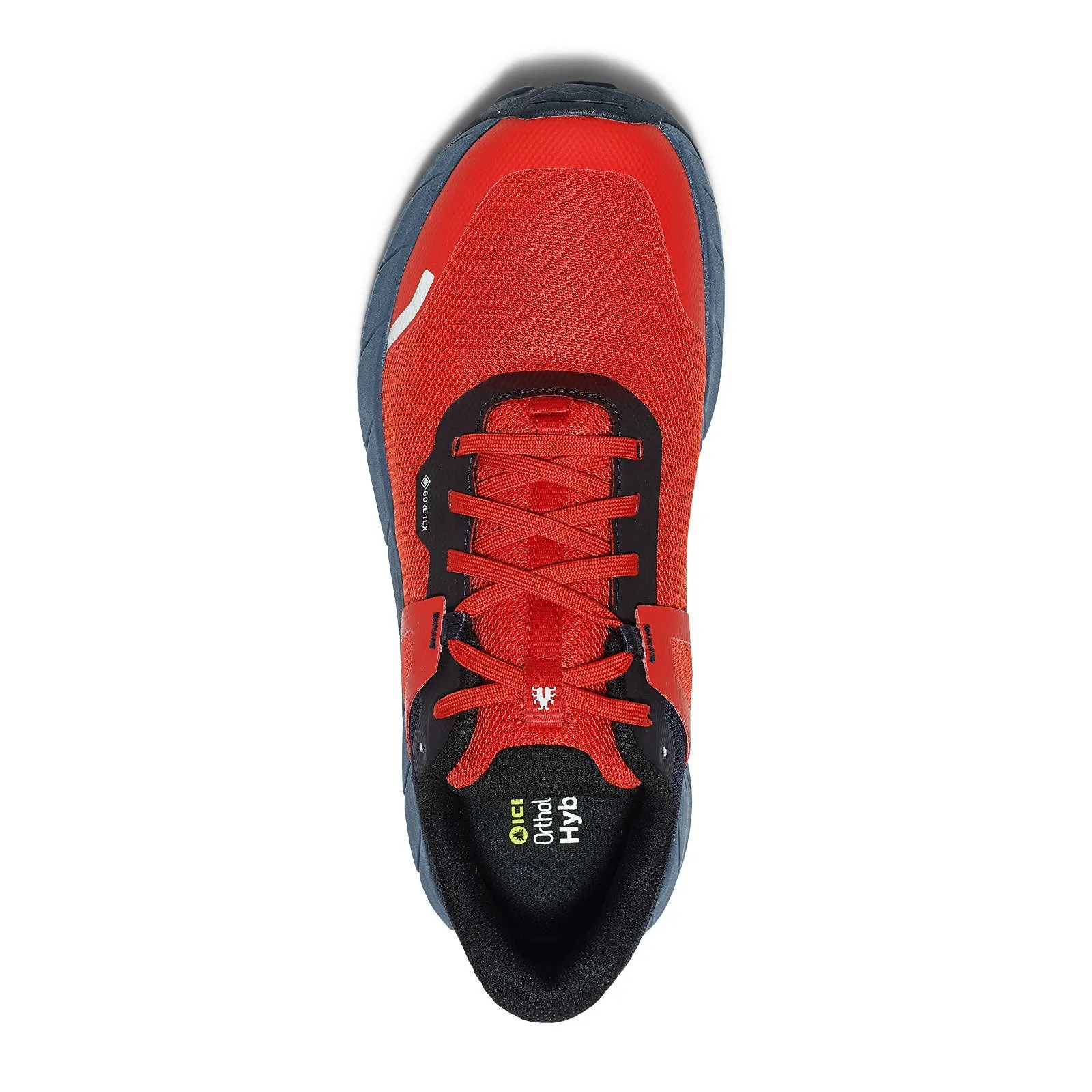 Icebug Arcus BUGrip GTX Hiking Shoe (Men) - Midnight/Red with Studs Running Shoes Under Armour