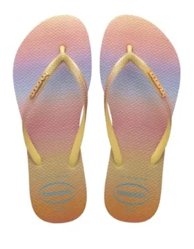 Better Flip Flops 4146908 - Slim Gradient Sunset Sandal