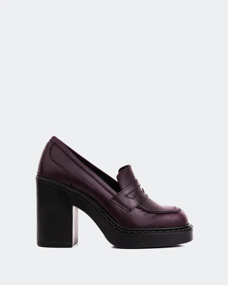 Allington Burgundy Iceberg Loafers