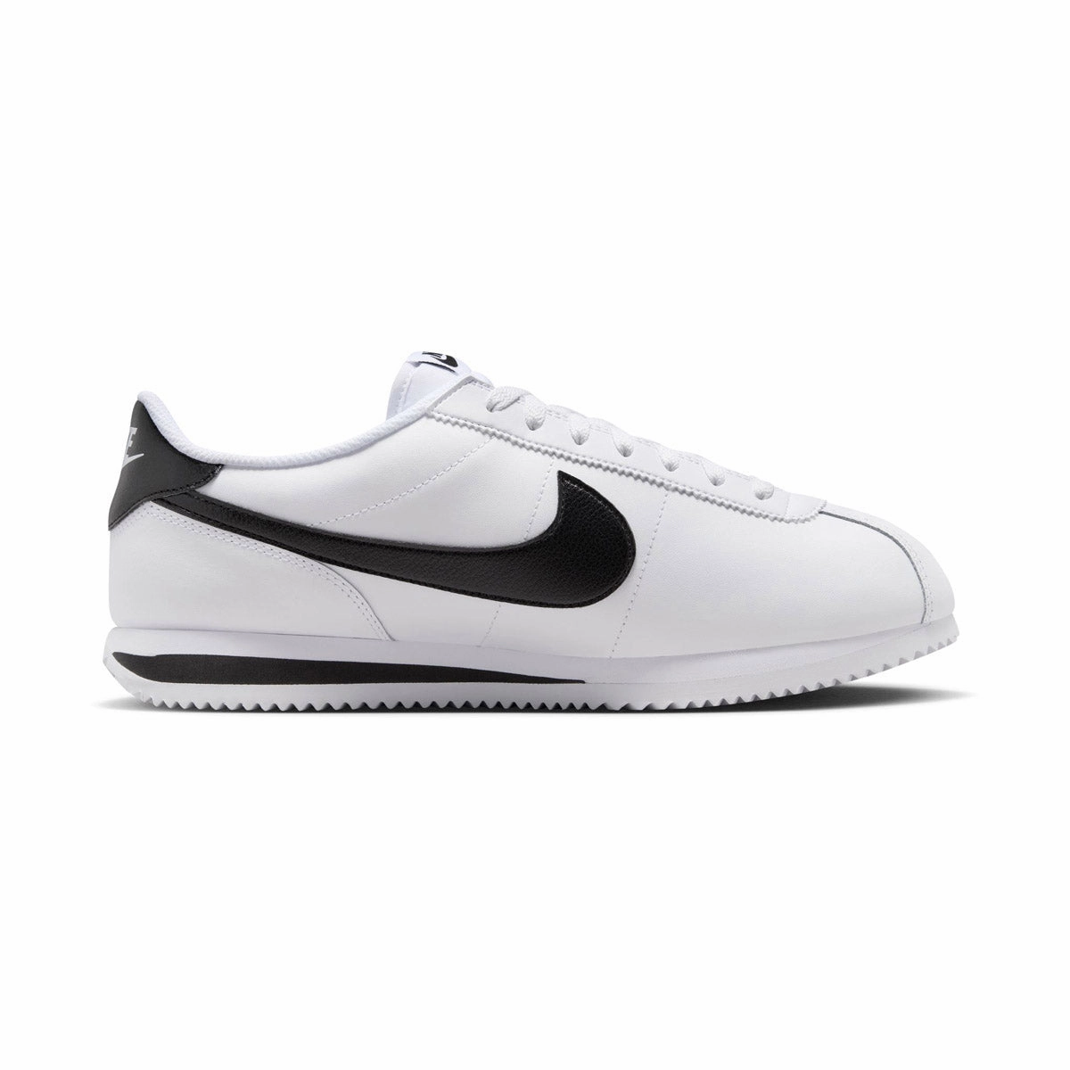 Nike Cortez 'White Black' Leather Men's Shoes Best Walking Asics Shoes