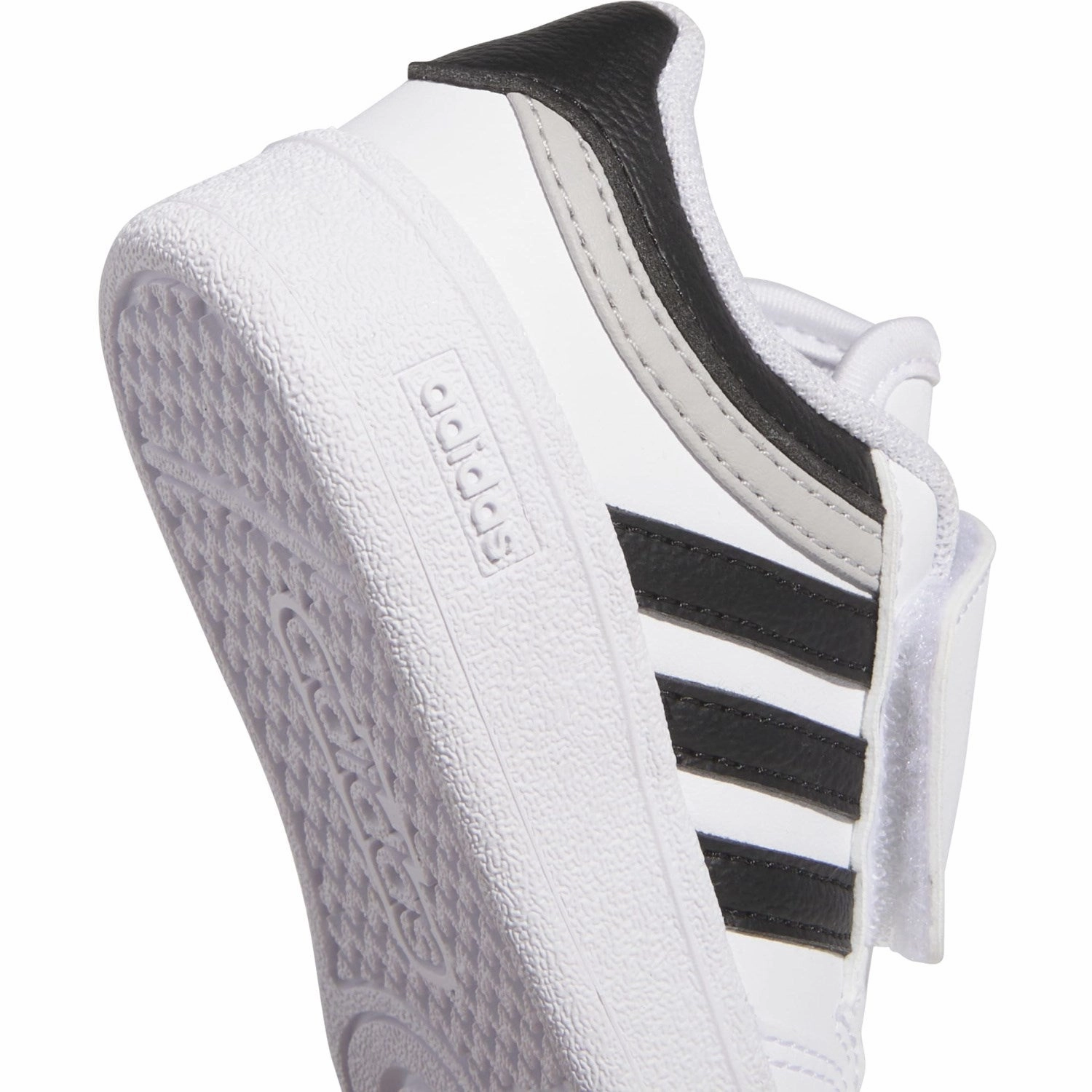 adidas Originals Ftwr White/Core Black/Grey Two Hoops 4.0 Cf I Sneakers Adidas Shoes With Mesh