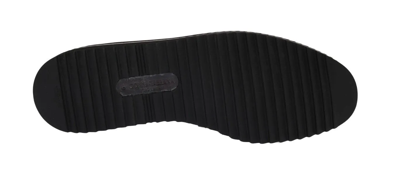 Chunky Loafers With Jeans Brown Suede Embroidered Loafers