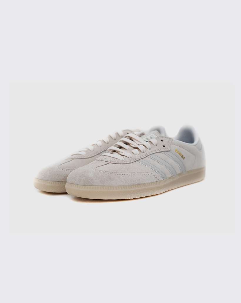 Adidas Plain Shoes Adidas Samba ADV Shoe - White/Carbon