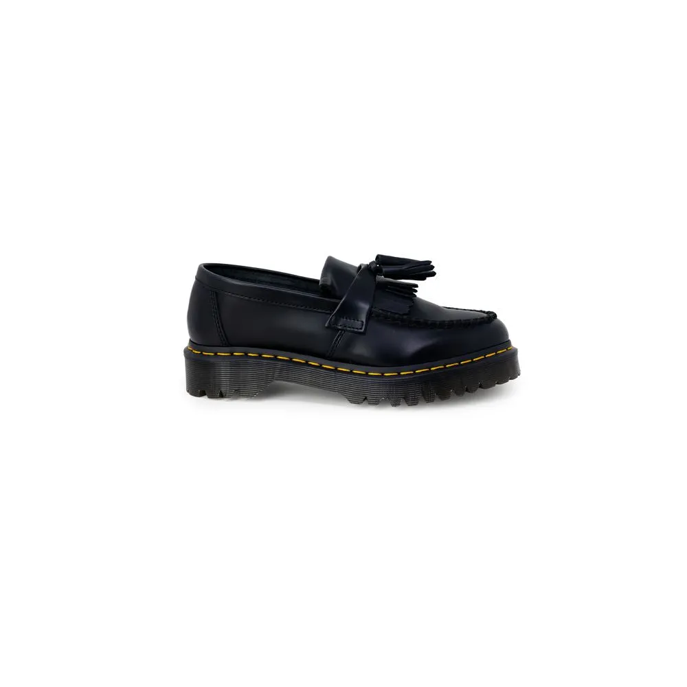 Dr. Martens Black Leather Lace-Up Boots Buckle Loafers