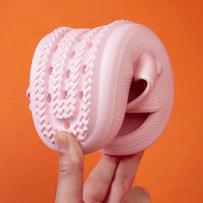 Chantomoo Slippers Stylish Buckle Cloud  Beach Slippers