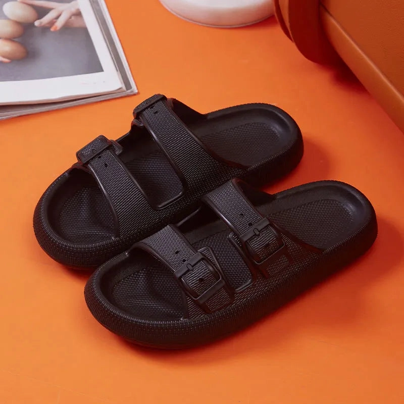 Jw Anderson Slippers Stylish Buckle Cloud  Beach Slippers