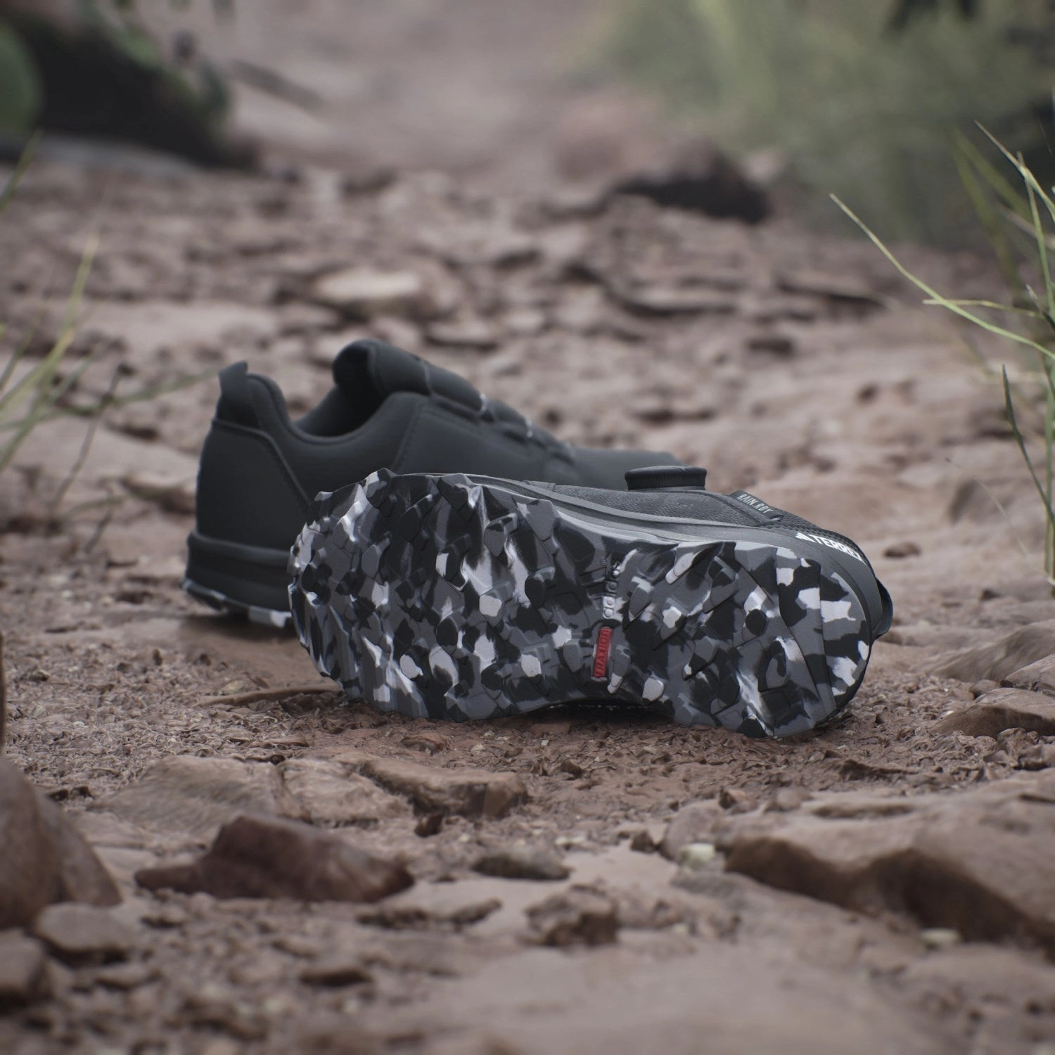 adidas Originals Core Black/Ftwr White/Grey Three Terrex Agravic Boa R.Rdy K Shoe Adidas Runfalcon 3 Running Shoes