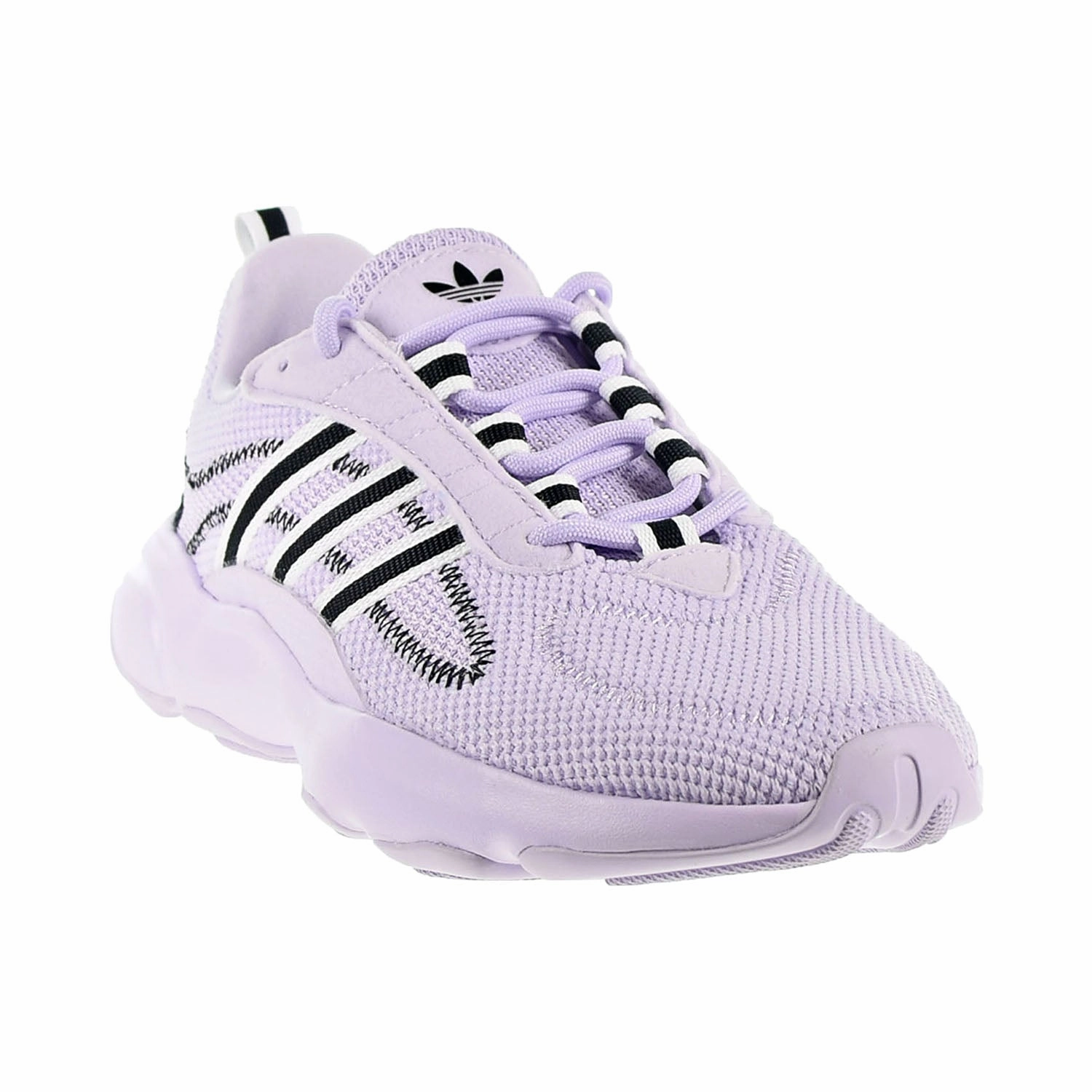 Adidas Haiwee Women's Shoes Purple Tint-Cloud White-Core Black Boston Celtics Adidas Shoes