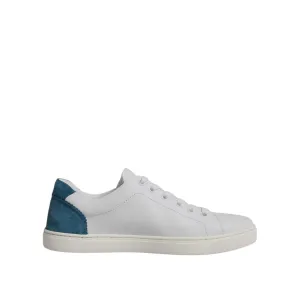 Sneakers Las Vegas Dolce & Gabbana White London Calf Leather Sneakers Shoes