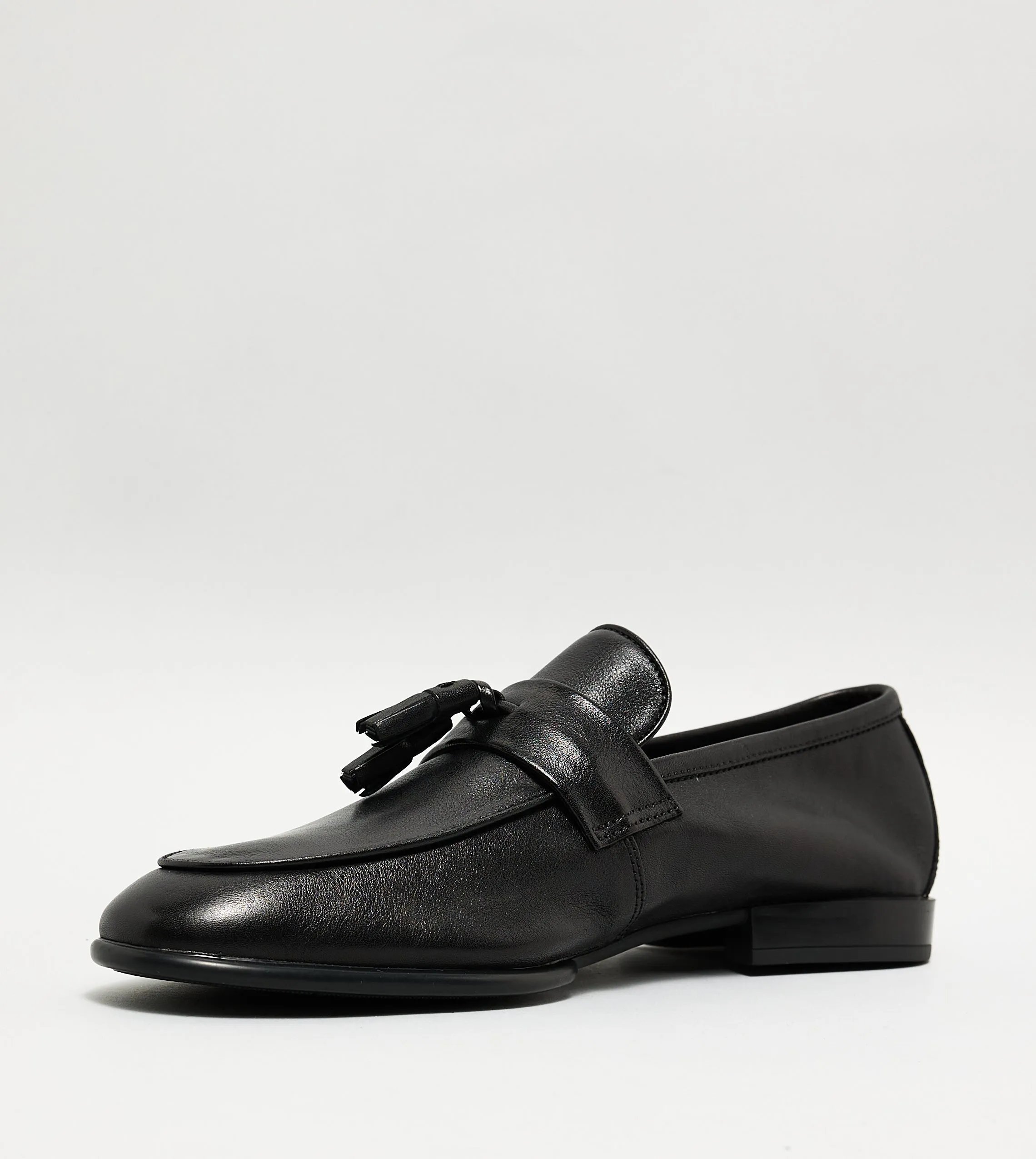 Ferragamo Loafers SWIFTON BLACK LOAFERS & MOCCASSINS