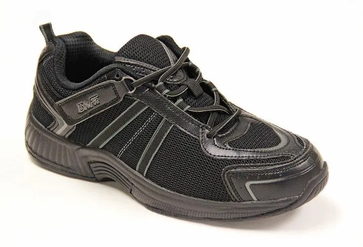 Sneakers Winooski Vermont Tahoe-Black 911 Tie-Less Lace