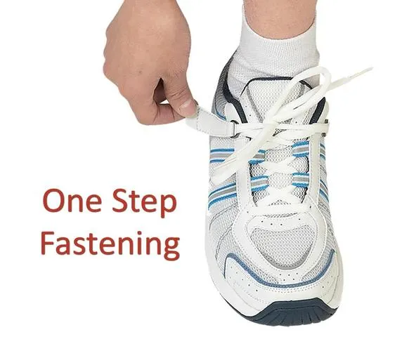 Tahoe-Black 911 Tie-Less Lace Shoe Inserts Sneakers