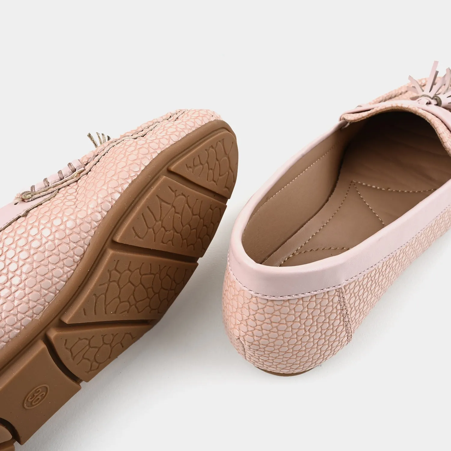 Adrian Loafers Sale Teens Girls Loafers OS-06-Tea Pink