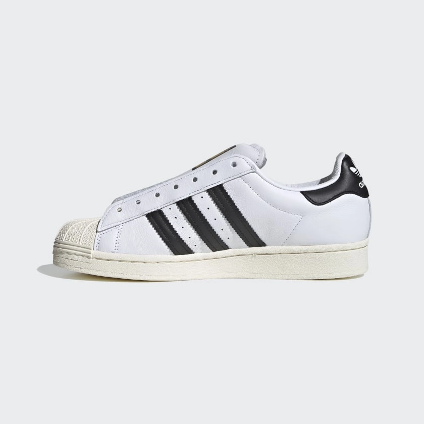 Adidas Japan Shoes Adidas Superstar Laceless - Cloud White / Core Black