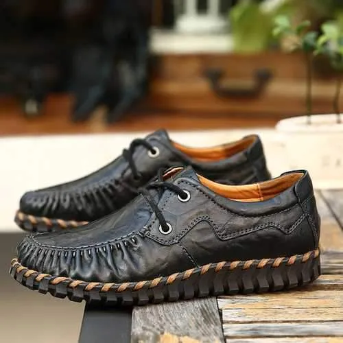 Women Shoes Genuine Leather Comfortable Casual Soft Loafers Cool Penny Loafers