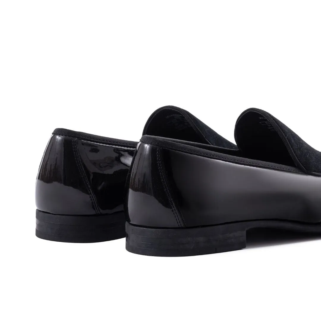 ZARA LEATHER FINISH LOAFERS 2614-820-040-BLK Temu Loafers