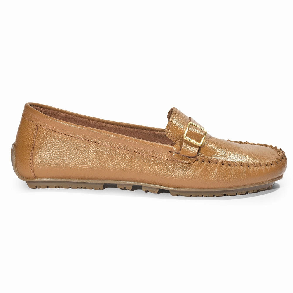 Healers Formal Shoes Tan Loafers For Women 2074-21 By Liberty Tucker Carlson Loafers