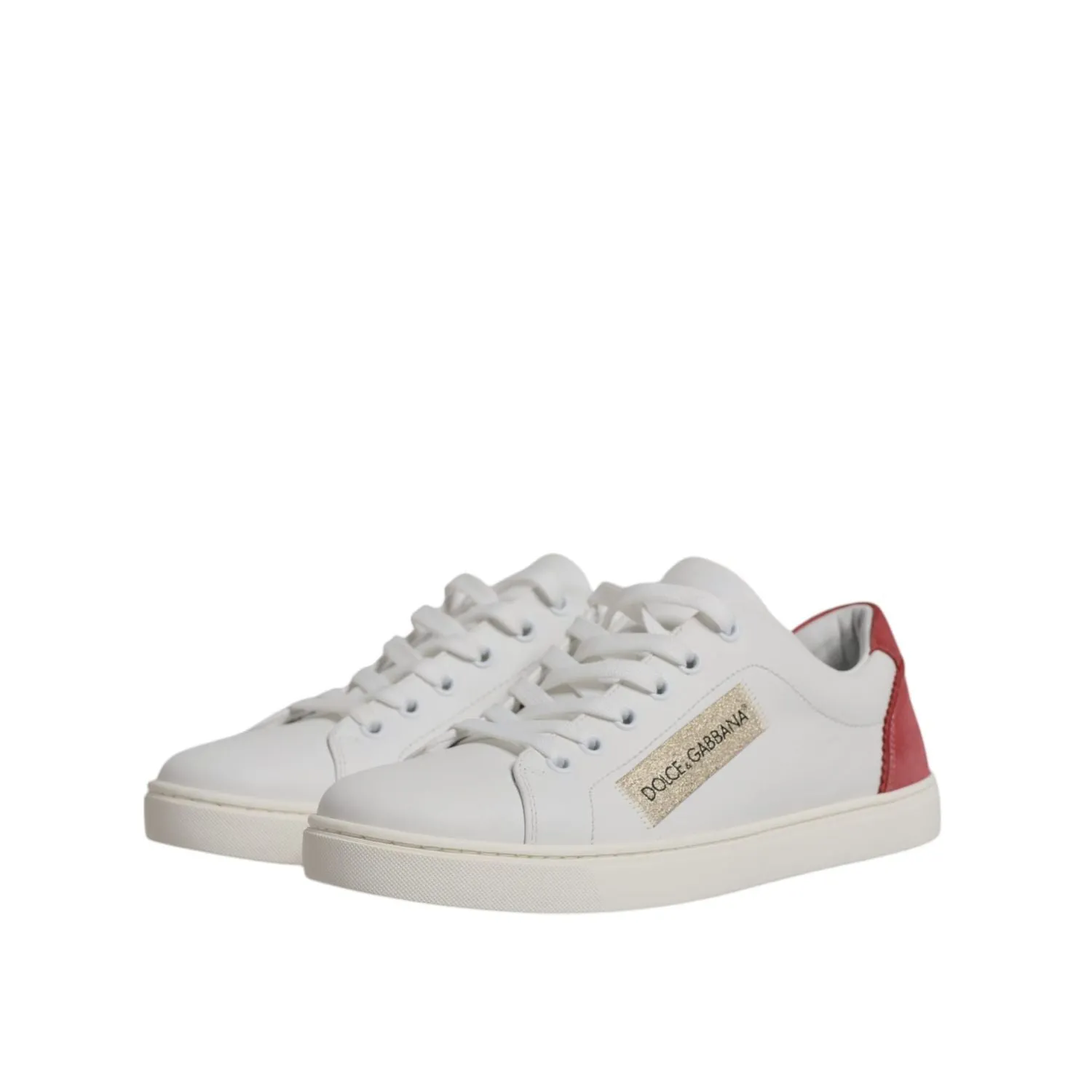 Ecco Soft Sneakers Dolce & Gabbana White London Calf Leather Sneakers Shoes