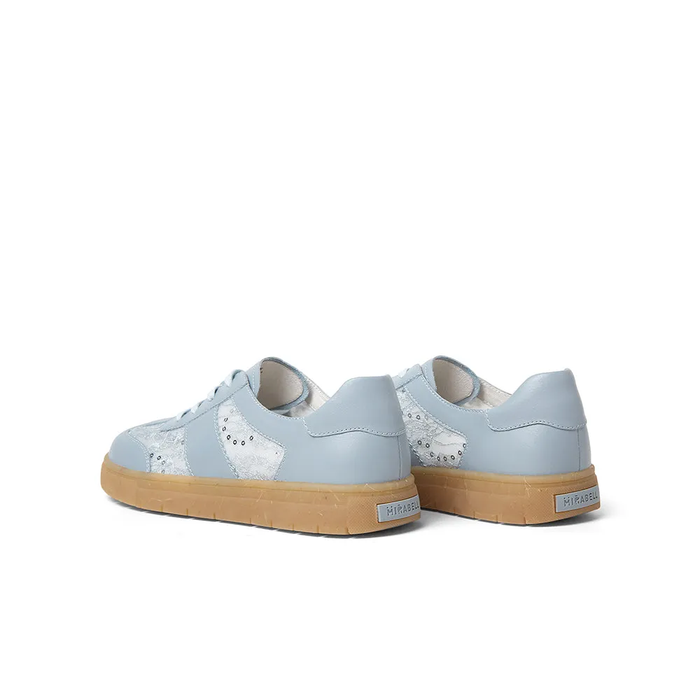 MIRABELL Cowhide leather/textile casual shoes (Women) Chanel Casual Shoes