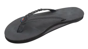 Flirty Braidy Black Soul Flip Flops