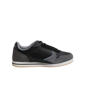 Trussardi Black Gray Lace Up Low Top Casual Sneakers Shoes Casual Brown Shoes