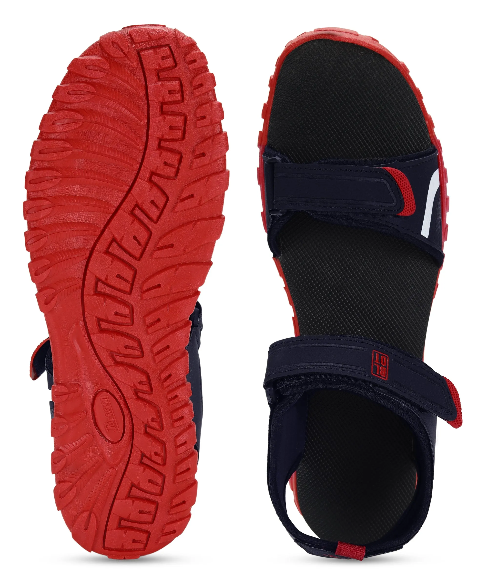 Paragon Blot K1423G Men Stylish Sandals | Comfortable Sandals for Daily Outdoor Use | Casual Formal Sandals with Cushioned Soles Massage Fit Sandals