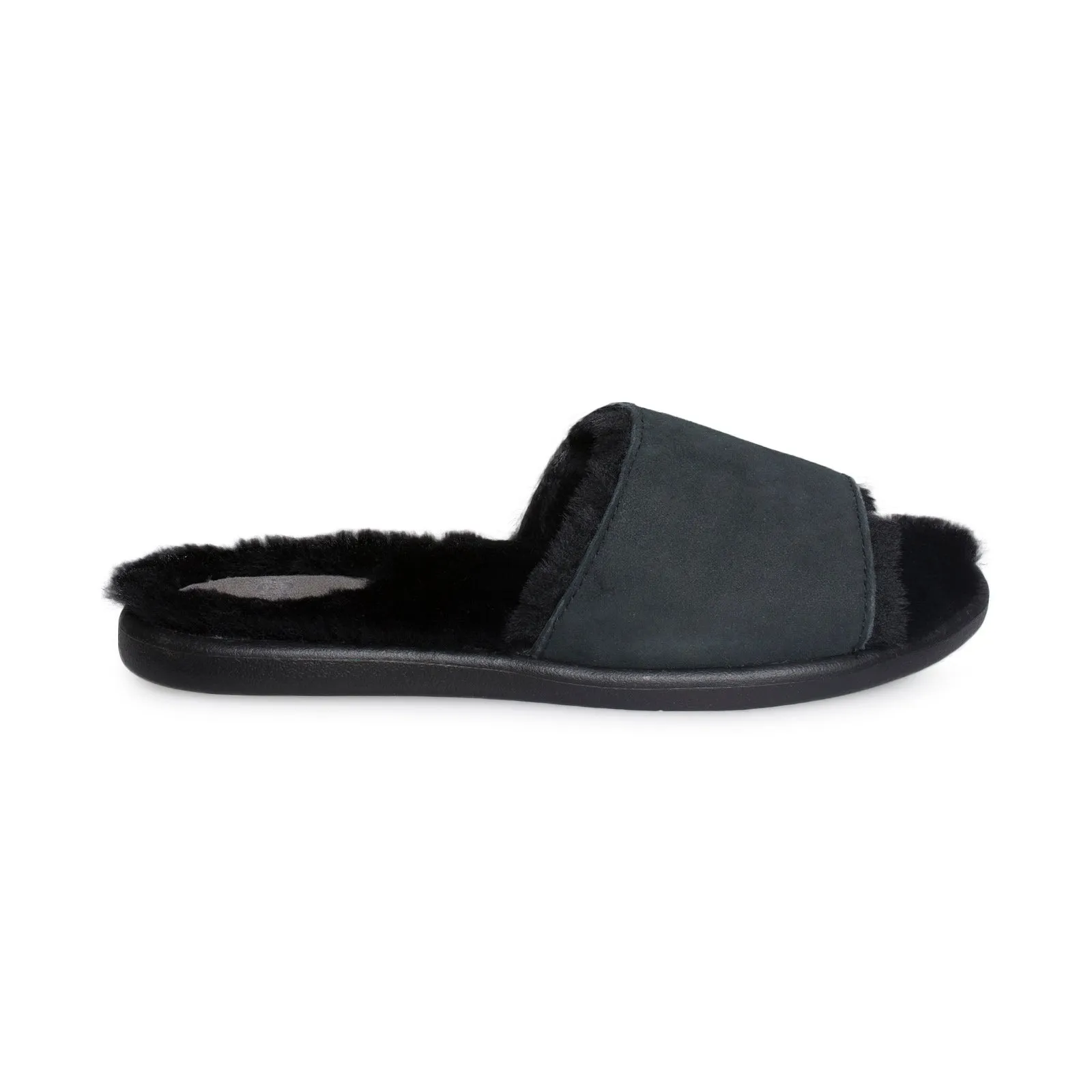 Used Platform Flip Flops UGG Breezy Black Flip Flops - Women's
