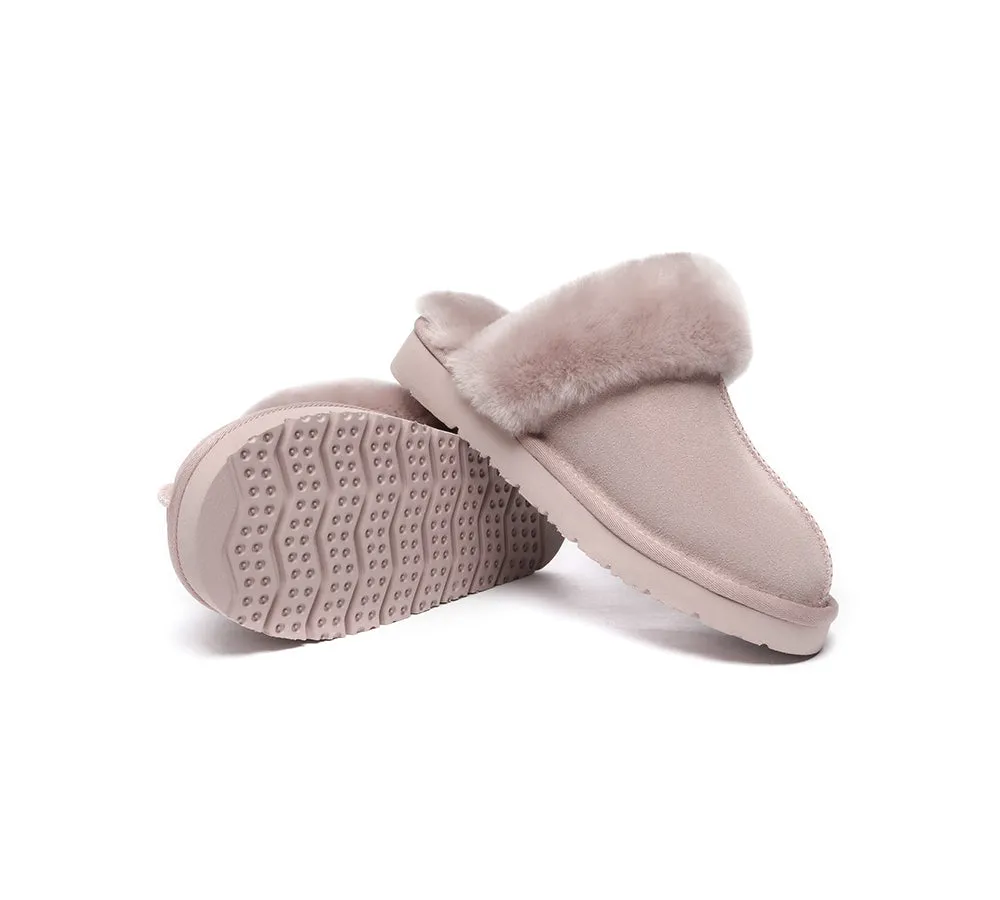 AUSTRALIAN SHEPHERD UGG Slippers Premium Sheepskin Wool Muffin Special Pizza Slippers