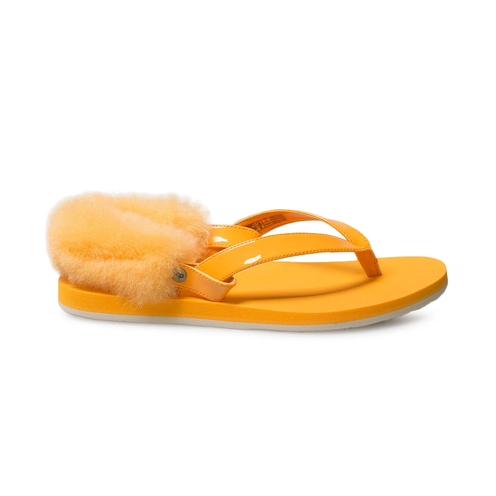 UGG LaaLaa Orange Zinnia Flip Flops - Women's Get Grounded Flip Flops