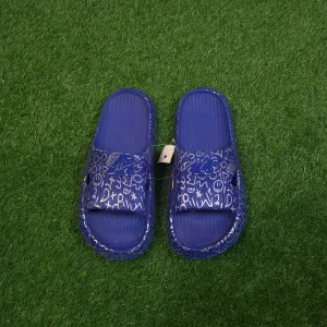Slippers Wolf Blue Printed Slippers in Comfy Sole