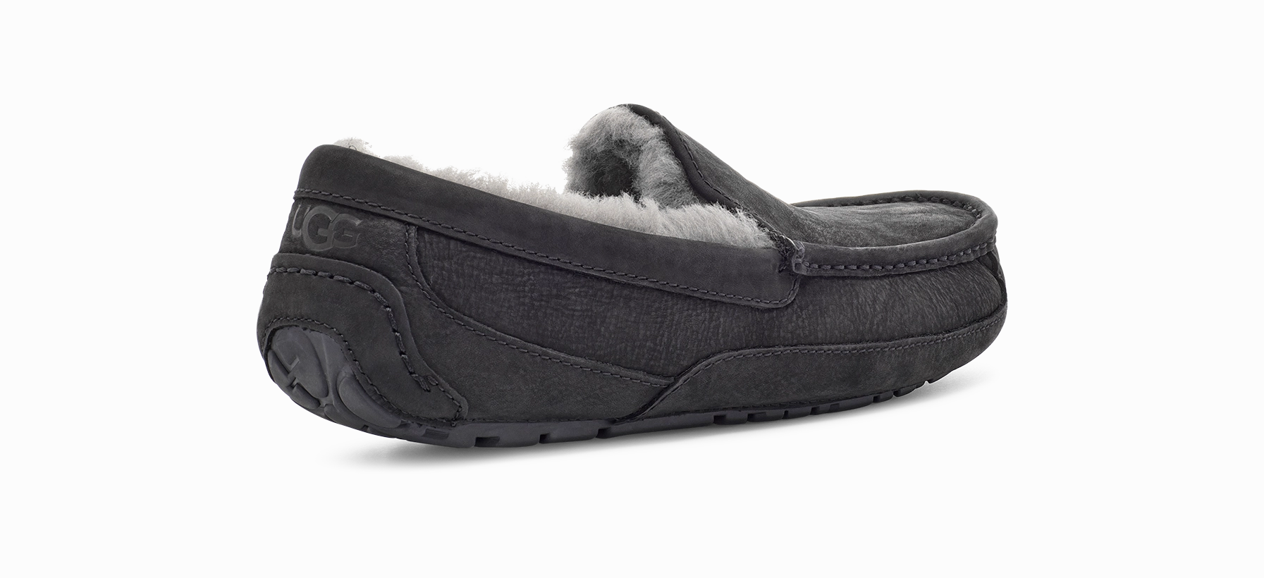 UGG Ascot Matte / Leather Slipper Men's Victoria Secret Slides