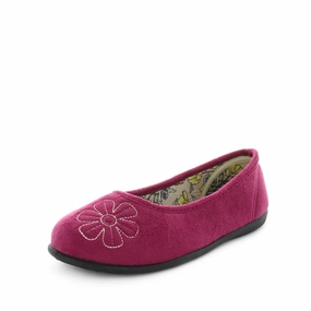 Fluff Slippers Panda Emaria Women's Slippers - Cerise