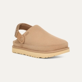 Tan Slippers UGG W's Goldenstar Clog - Sand