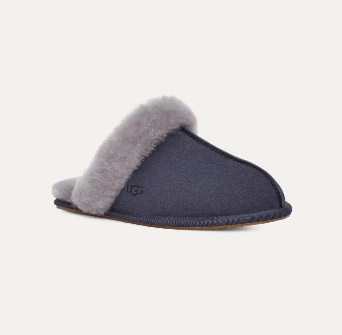 UGG W Scuffette II - Eve Blue/Lighthouse Champagne Slippers