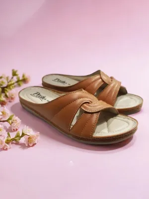 Vintage Bedroom Slippers Mustered Summer Collection Slippers.