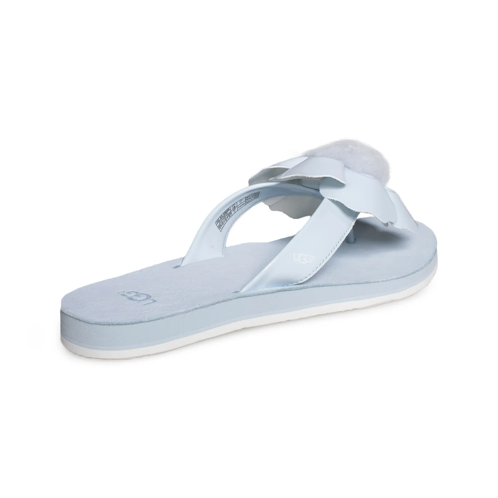 Sexy Legs Flip Flops UGG Poppy Sky Blue Flip Flops - Women's