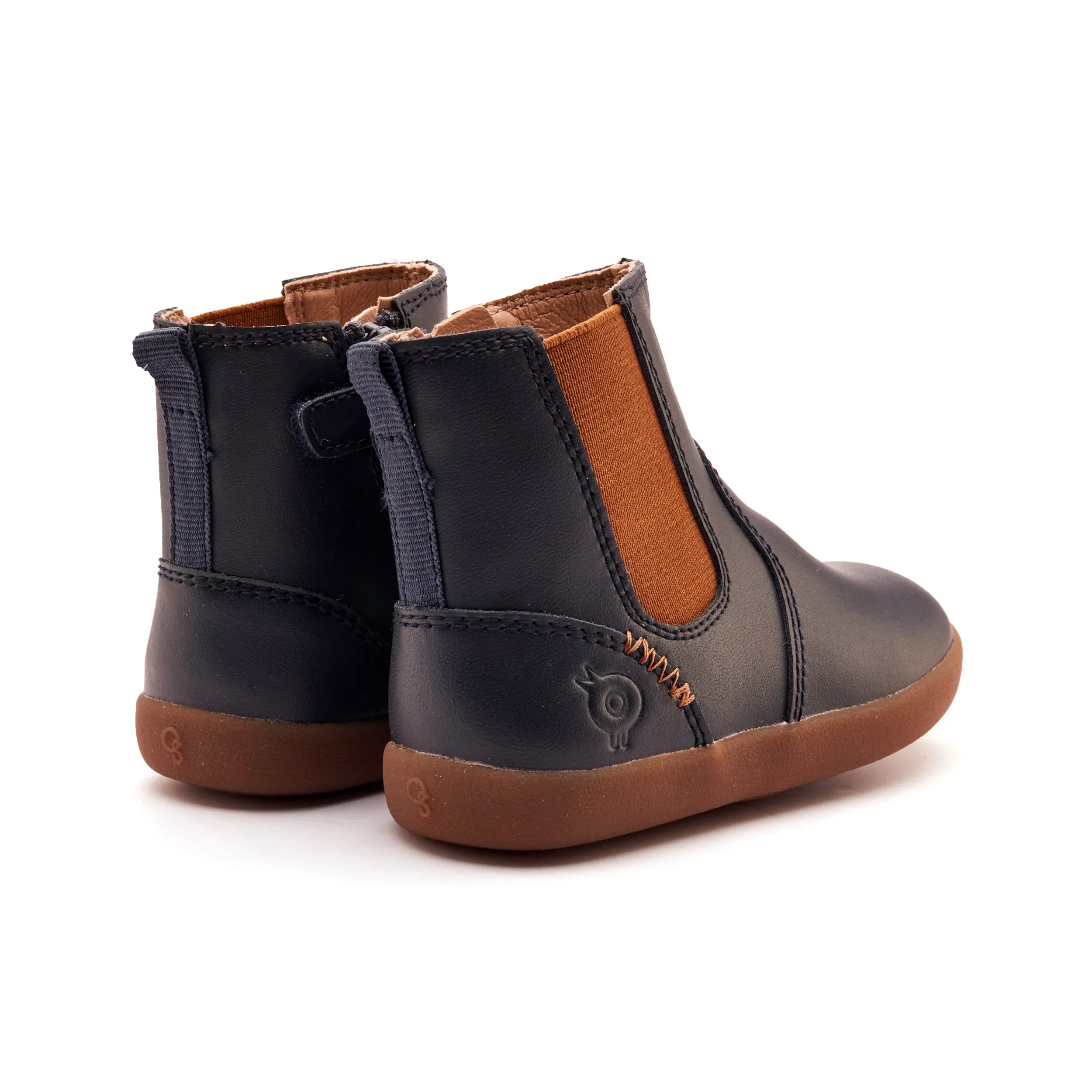 Best Dress Casual Shoes Old Soles Boy's and Girl's Ziggy Boot Boots - Navy