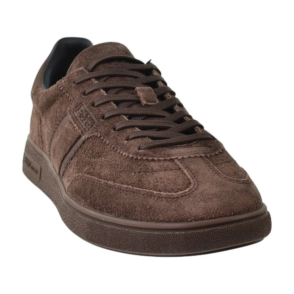 Polo Ralph Lauren Bedford-SK-LTL Men's Shoes Dark Brown 809974021-002 Mustard Casual Shoes