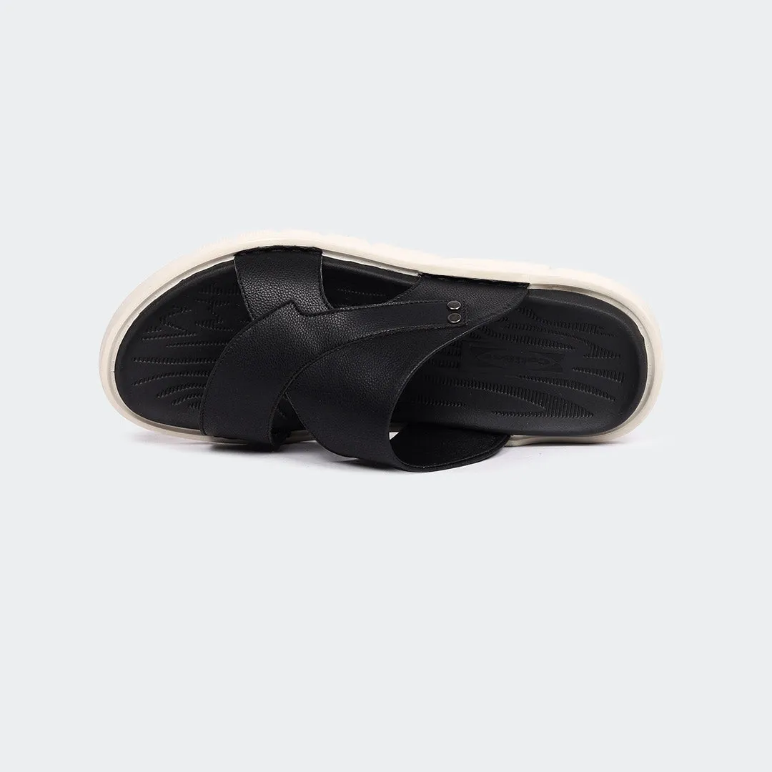 Pointe Shoes Vs Ballet Slippers Caliber Slipper Black For Men ( DANDELION 304G )