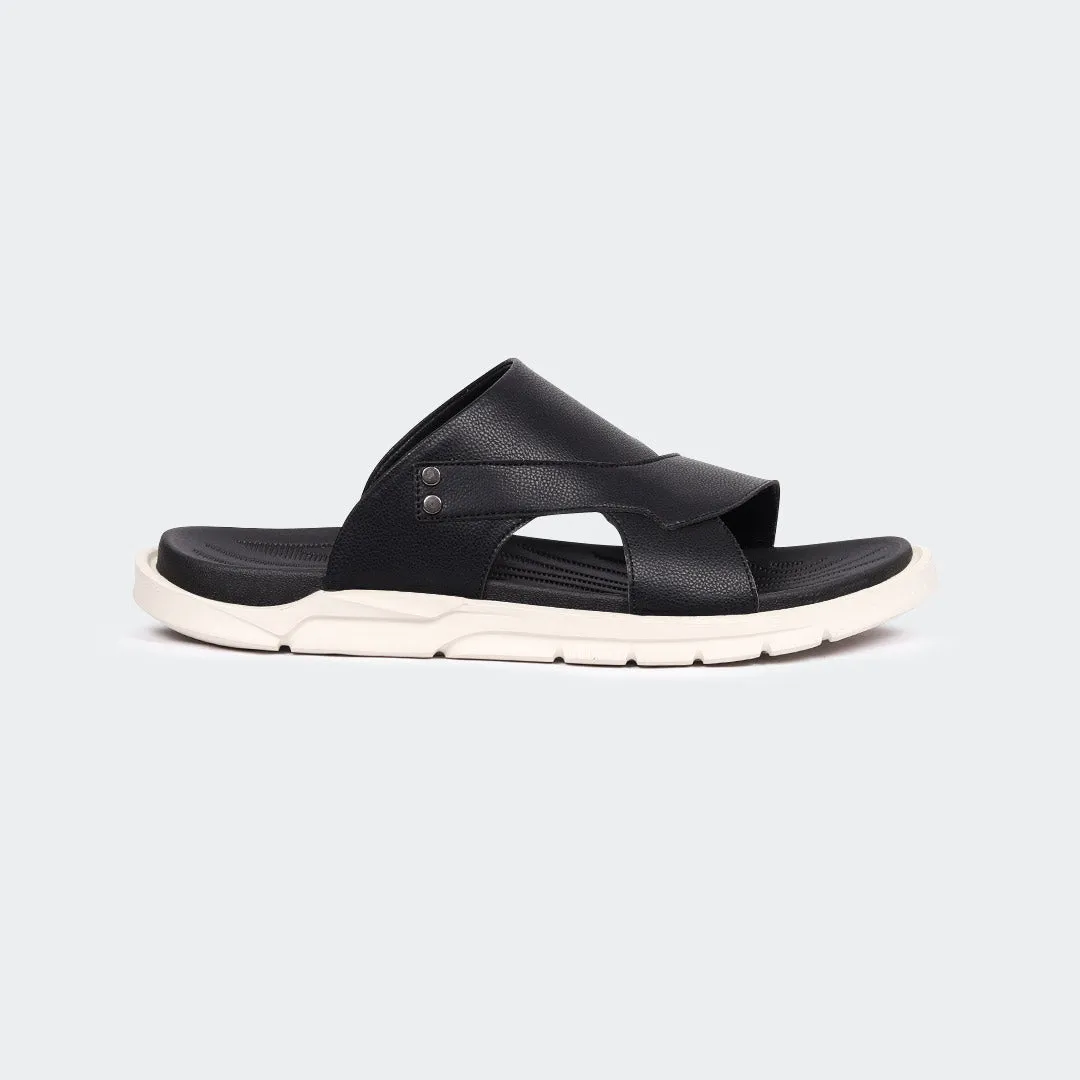 Caliber Slipper Black For Men ( DANDELION 304G ) Cable Knit Slippers