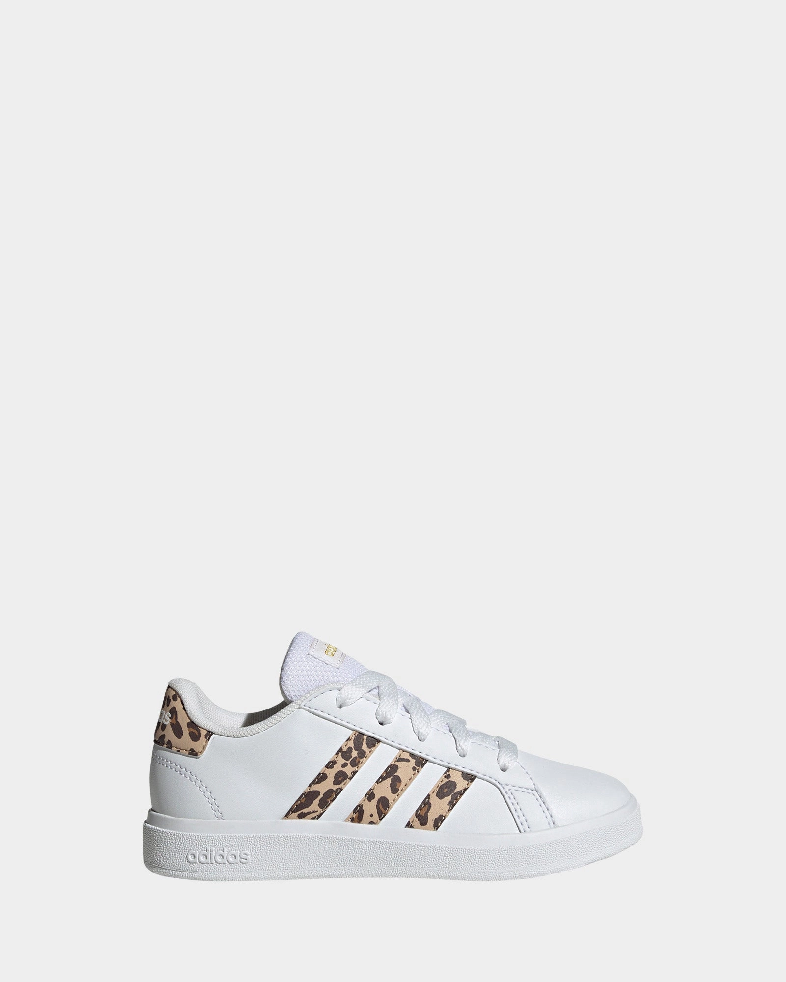 Sneakers With V On Side Grand Court 2.0 K G White/Magic Beige/Gold