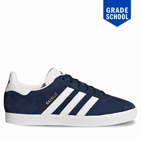 Cloudfoam Pure Shoes Adidas Grade School Adidas Gazelle J Shoes - Navy/ White