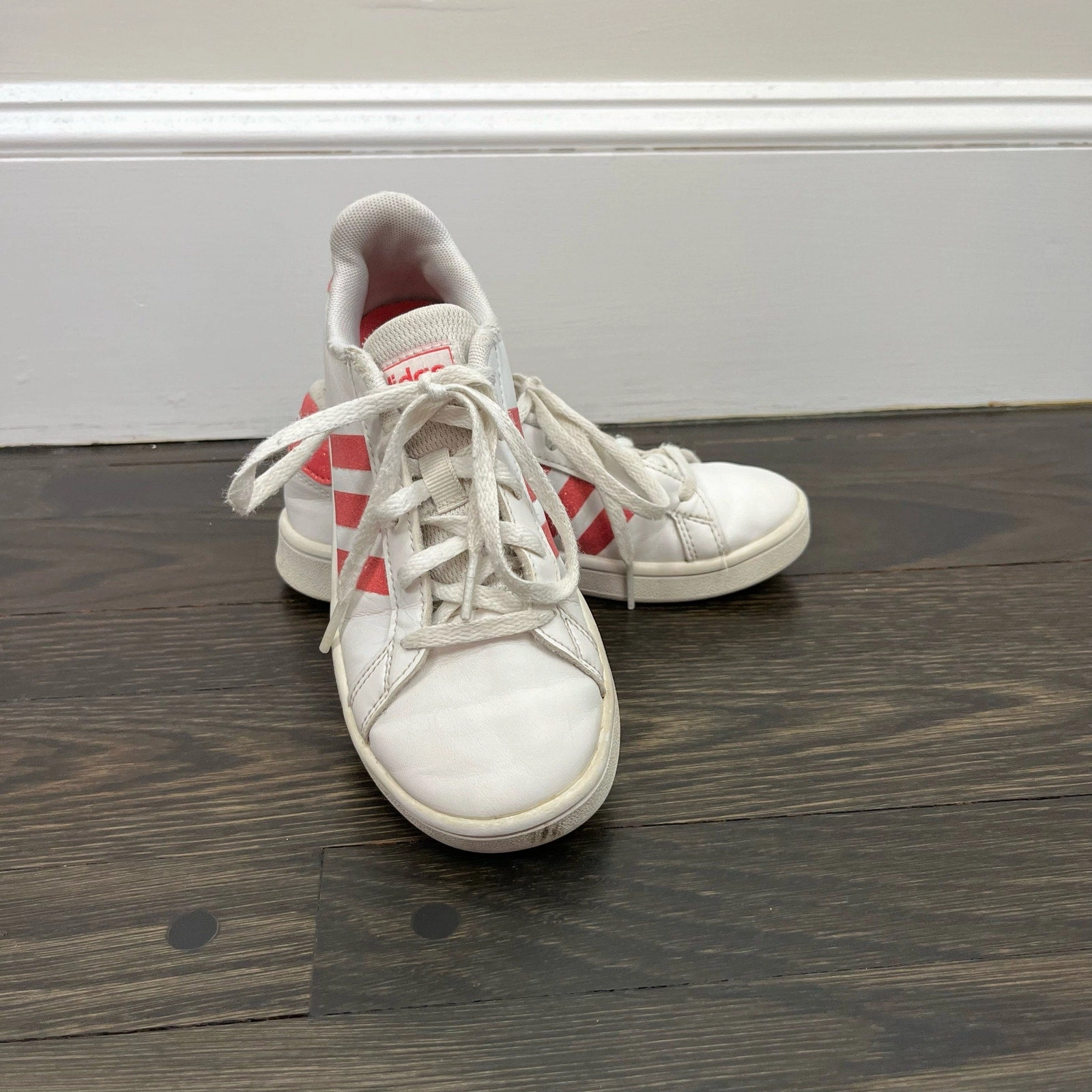 Adidas Harden Vol 3 Basketball Shoes Adidas Girls Grand Court Sneakers Pink White 13