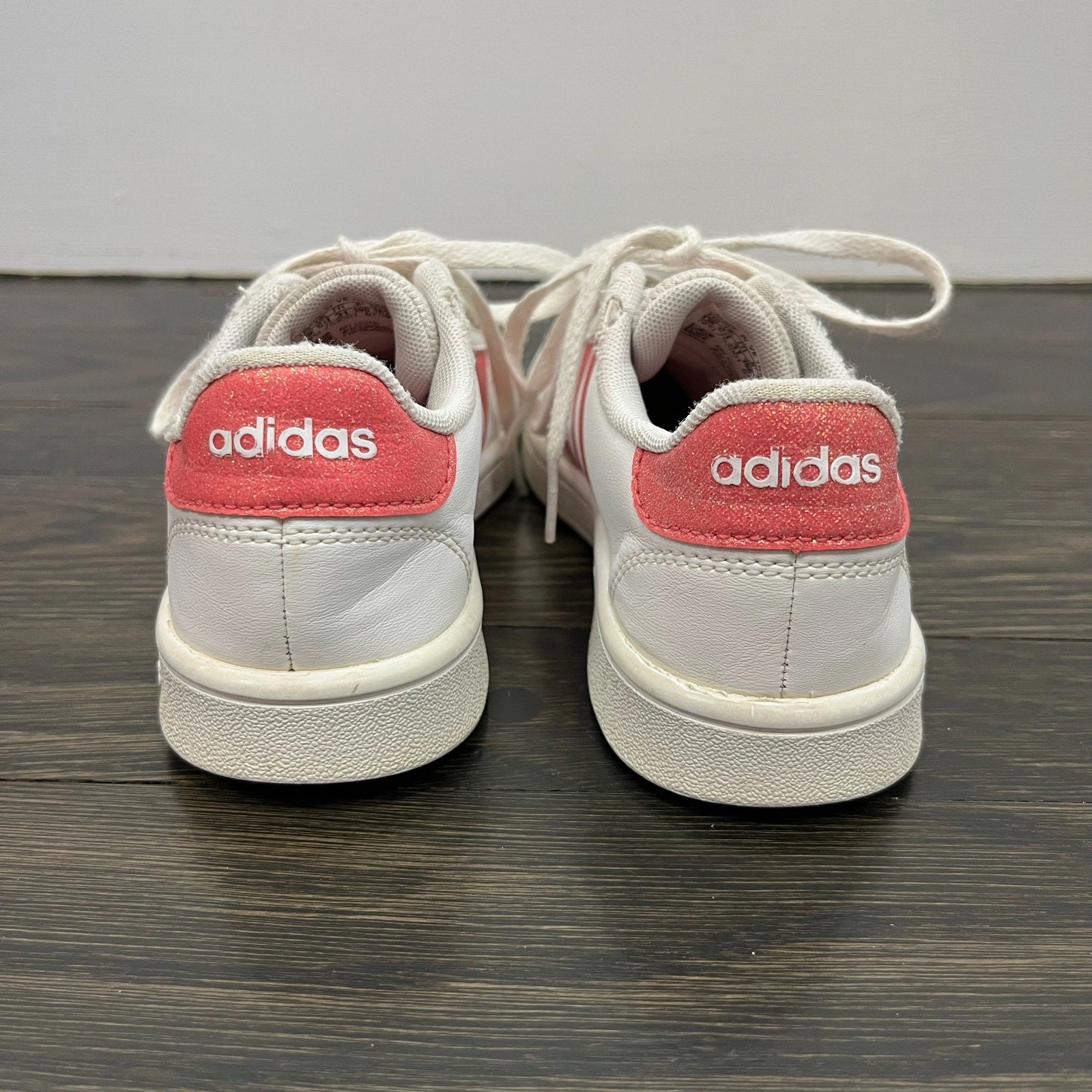 Cutest Adidas Shoes Adidas Girls Grand Court Sneakers Pink White 13