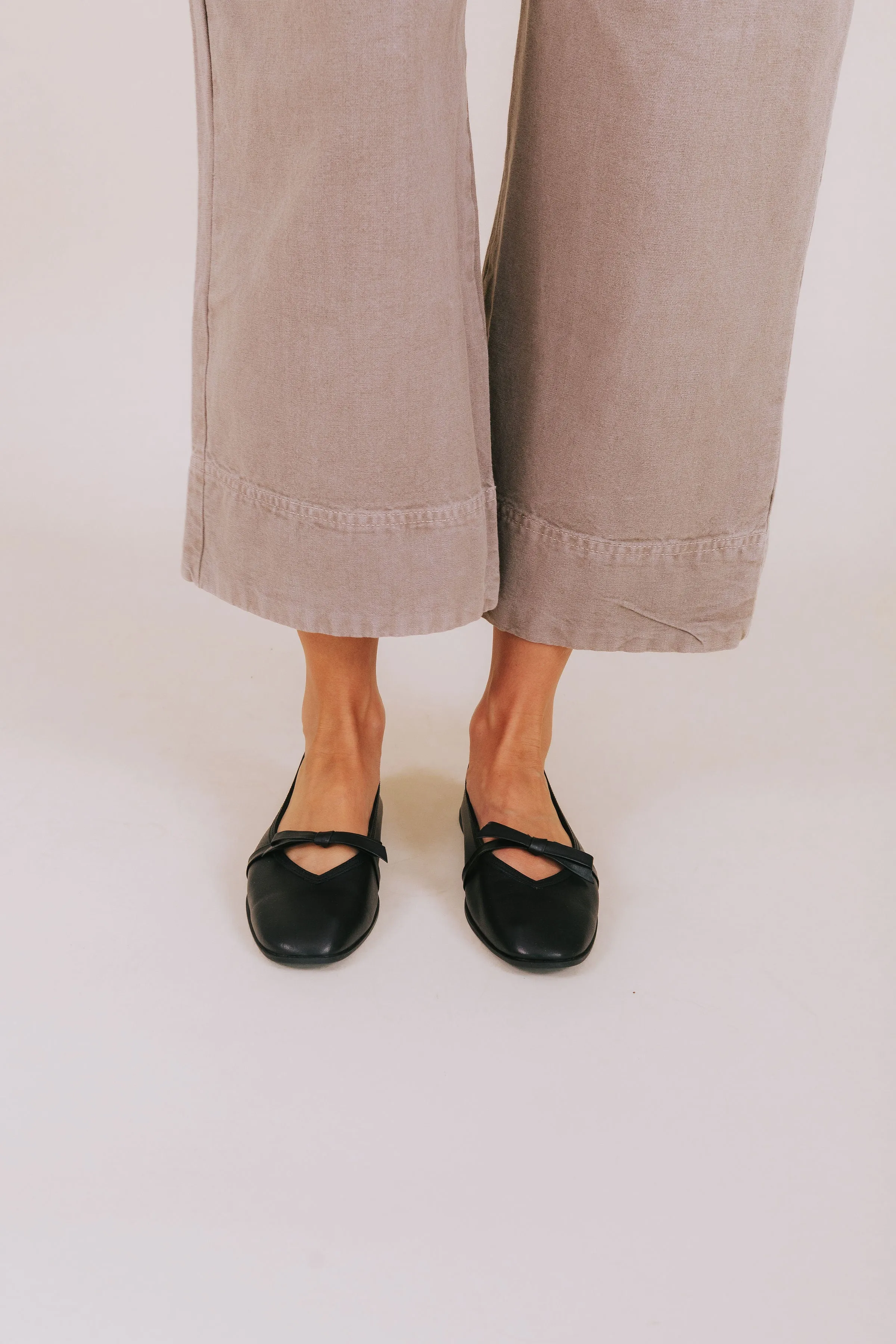 FREE PEOPLE - Mania Bow Flat Flat Shoes Outfit